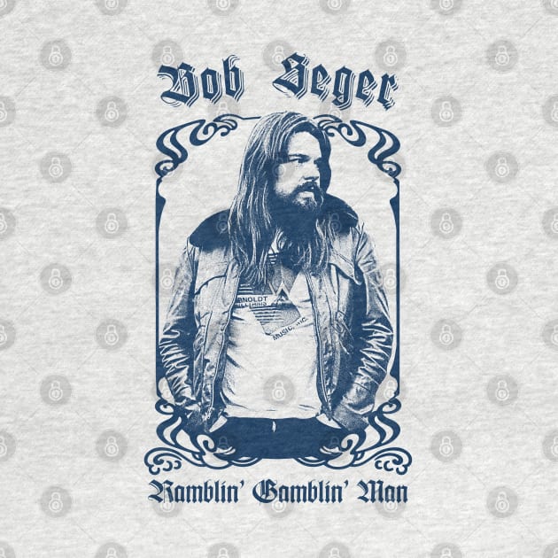 Bob Seger  // Vintage Style Fan Art Design by DankFutura